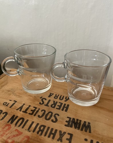 Two nespresso glass - nespresso, mugs