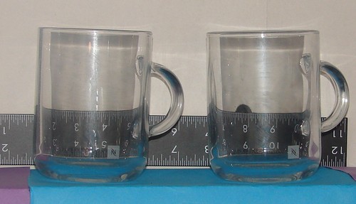 Nespresso glass coffee - coffee, mugs