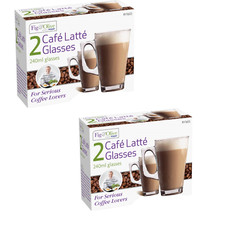 Latte Glasses 240 ml Hot Tea