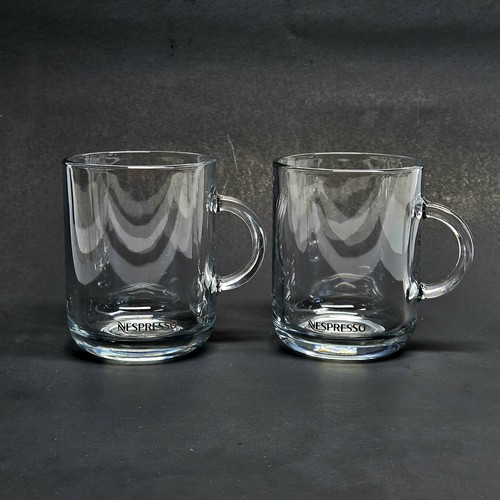 Nespresso clear glass coffee