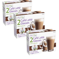 Latte Glasses 240 ml Hot Tea