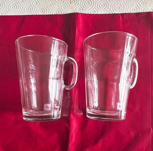 Nespresso set clear glass - nespresso, of