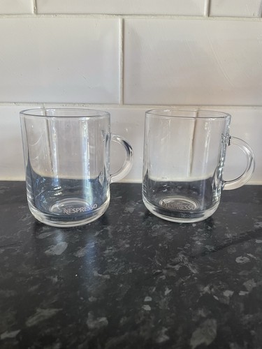 Nespresso clear coffee mugs - clear,