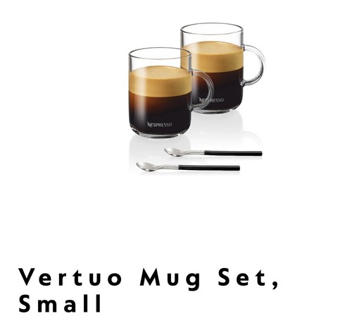 Nespresso vertuo mug - mug, set