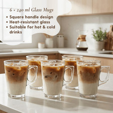 Latte Glasses 230 ml Hot Tea